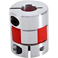 Acoplador de eje flexible CNC de D20-L30 con abrazadera de aleación de aluminio- 10mm x 8 mm